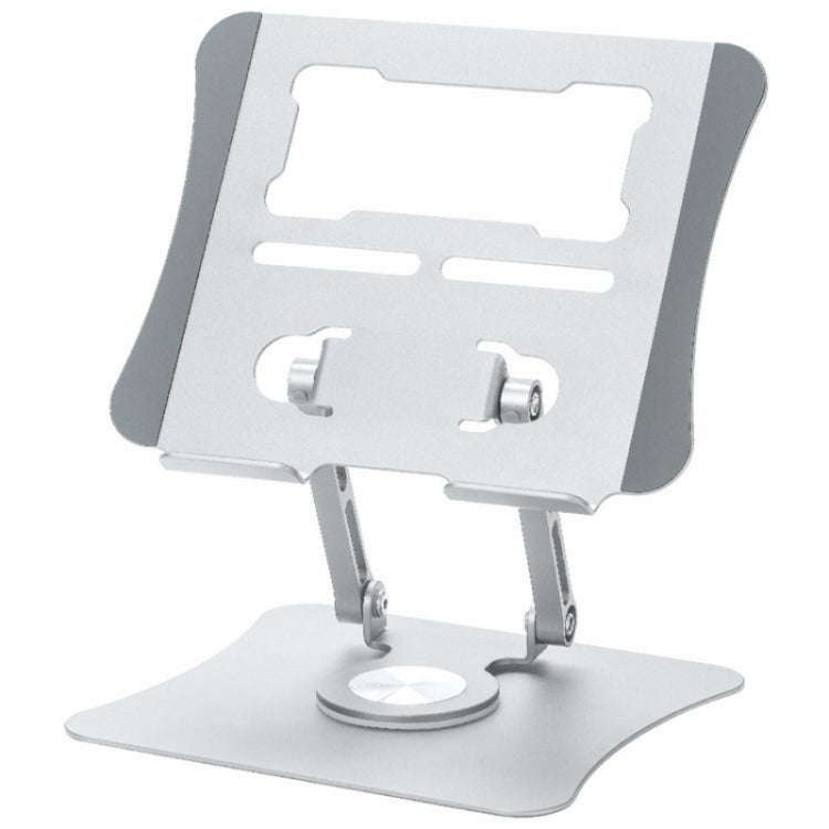 G69 Heat Dissipation Rotatable Notebook Desktop Stand Aluminum Alloy Foldable Laptop Bracket(Silver)