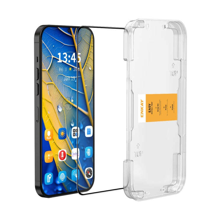For Meizu 21 Note ENKAY Easy Install High Alumina Silicon Full Glass Film