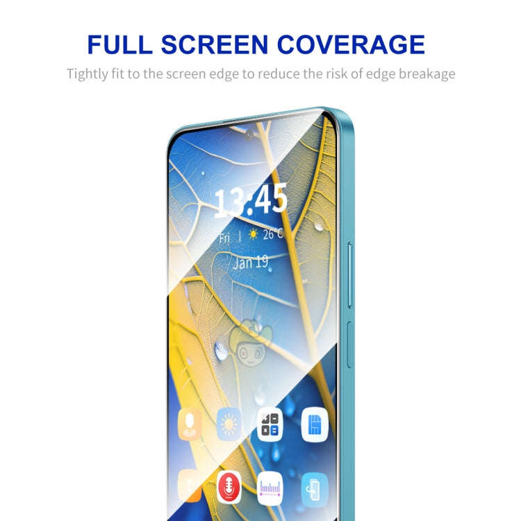 For Meizu 21 Note ENKAY Easy Install High Alumina Silicon Full Glass Film