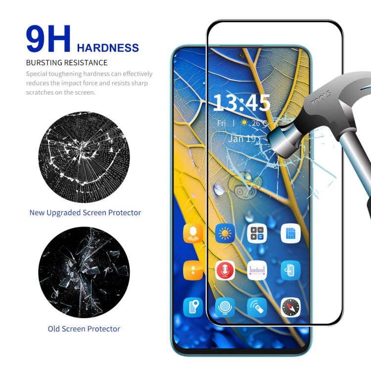 For Meizu 21 Note ENKAY Easy Install High Alumina Silicon Full Glass Film