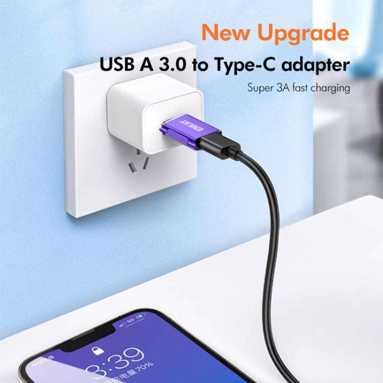 ENKAY ENK-AT119 Aluminium Alloy Male USB 3.0 to Female Type-C Data Adapter Converter Support Fast...