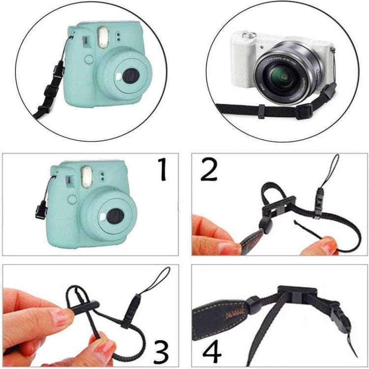 Camera Strap Canvas Neck Shoulder Strap with Quick Release Buckles for DSLR / SLR Camera