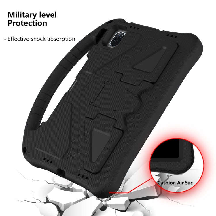 For Huawei Matepad SE 11 2024 EVA Shockproof Tablet Case with Holder(Black)