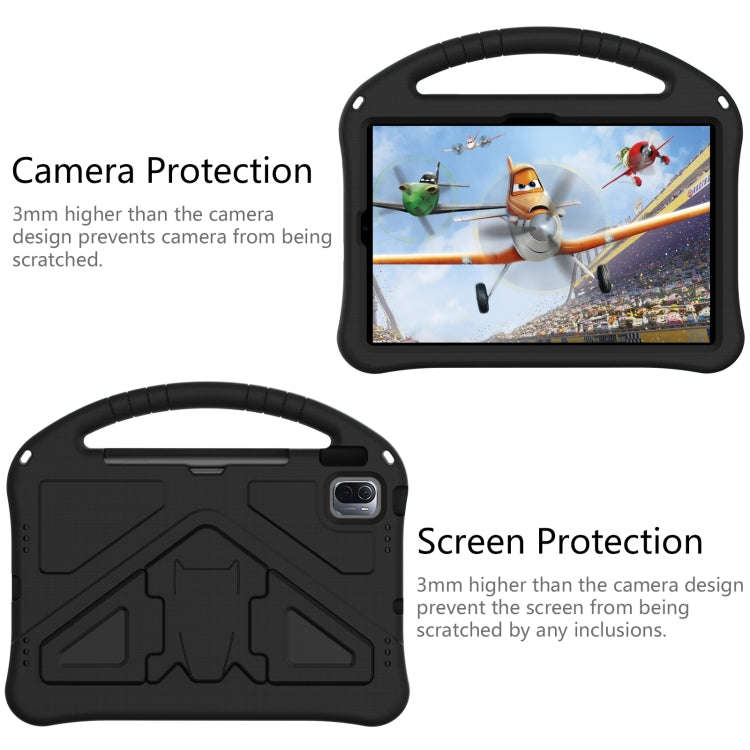 For Huawei Matepad SE 11 2024 EVA Shockproof Tablet Case with Holder(Black)