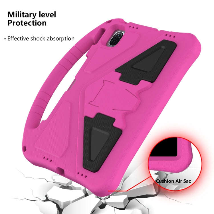 For Huawei Matepad SE 11 2024 EVA Shockproof Tablet Case with Holder(RoseRed)