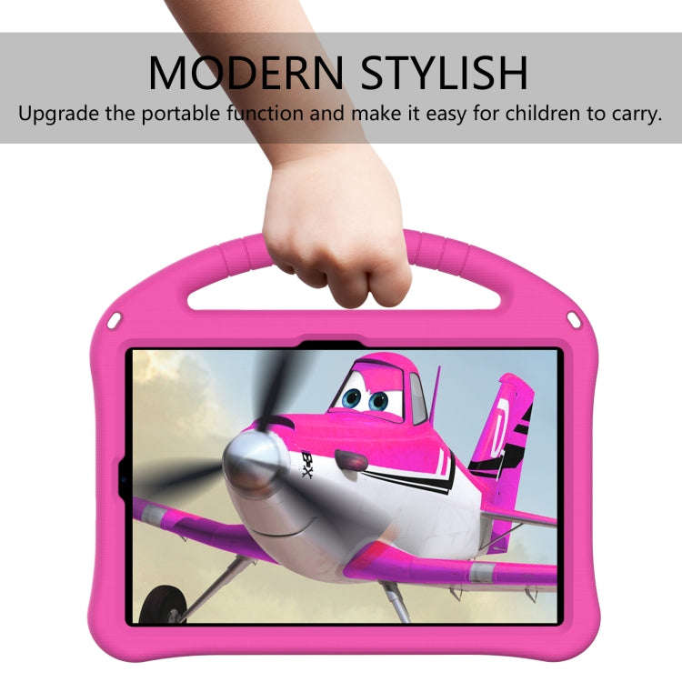 For Huawei Matepad SE 11 2024 EVA Shockproof Tablet Case with Holder(RoseRed)