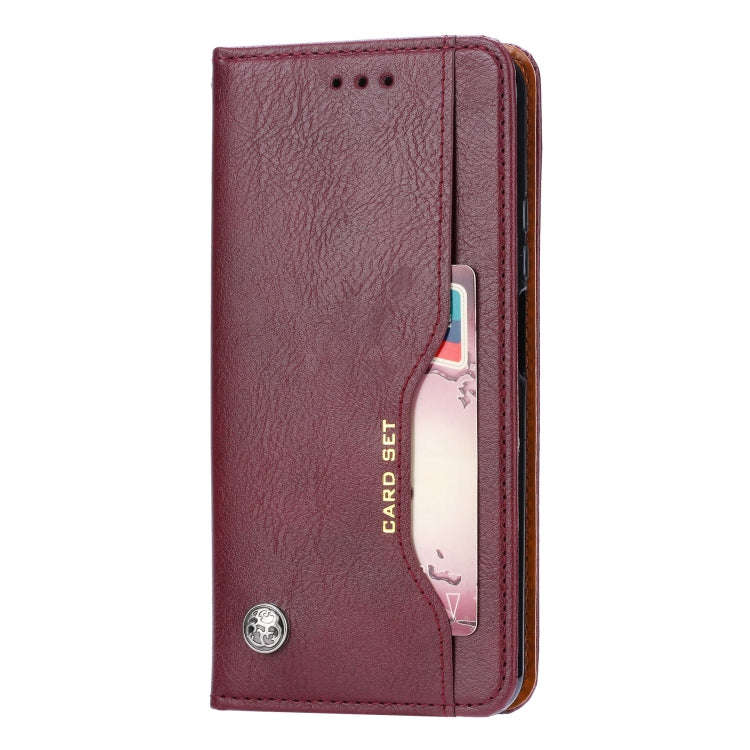 Knead Skin Texture Horizontal Flip Leather Case for Huawei Honor 20, with Photo Frame & Holder & ...