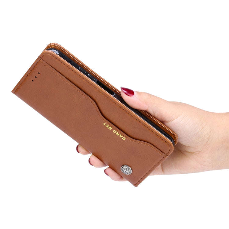 Knead Skin Texture Horizontal Flip Leather Case for Huawei Honor 20, with Photo Frame & Holder & ...