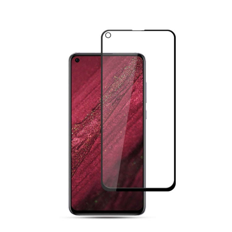 mocolo 0.33mm 9H 2.5D Full Glue Tempered Glass Film for Huawei Nova 4 / Honor View 20(Black)