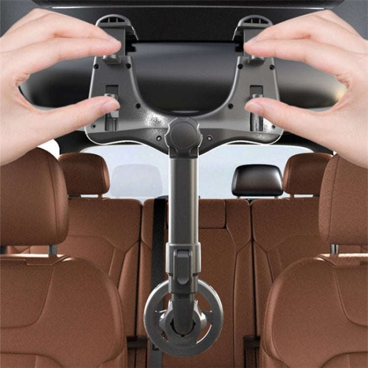 23-H06 Magnetic Phone Bracket Adjustable Angle Car Rearview Mirror Mount Holder