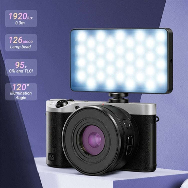 M1SE 12 Effects RGB Photography Lamp 0.96-inch TFT Screen Pocket Fill Light