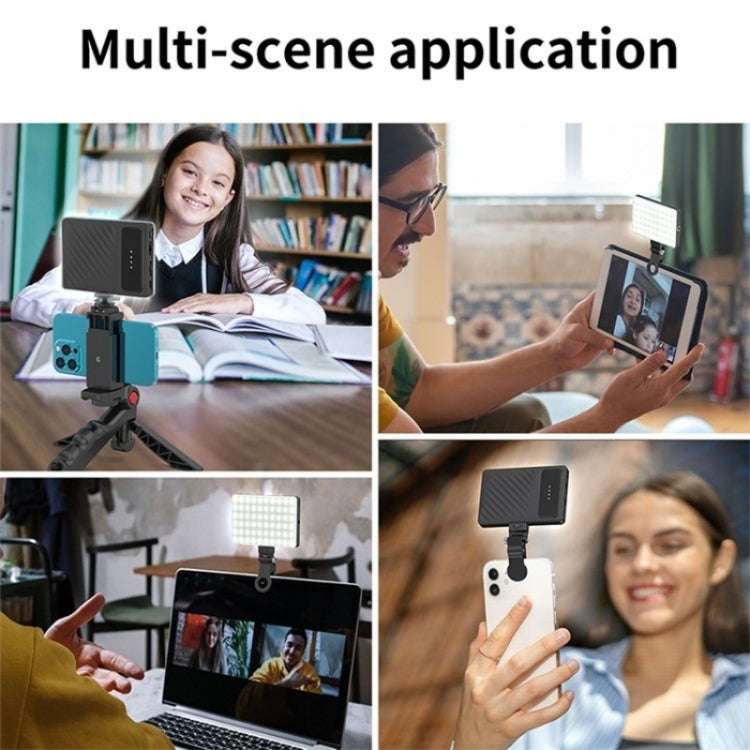 V16SE For Mobile Phone / Tablet / Laptop Three Light Modes Clip-On Pocket Mini Fill Light