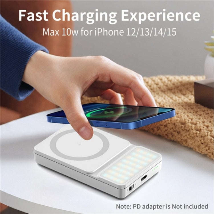 V17 Live Broadcast RGB LED Fill Light MagSafe Magnetic Phone Photography Lamp