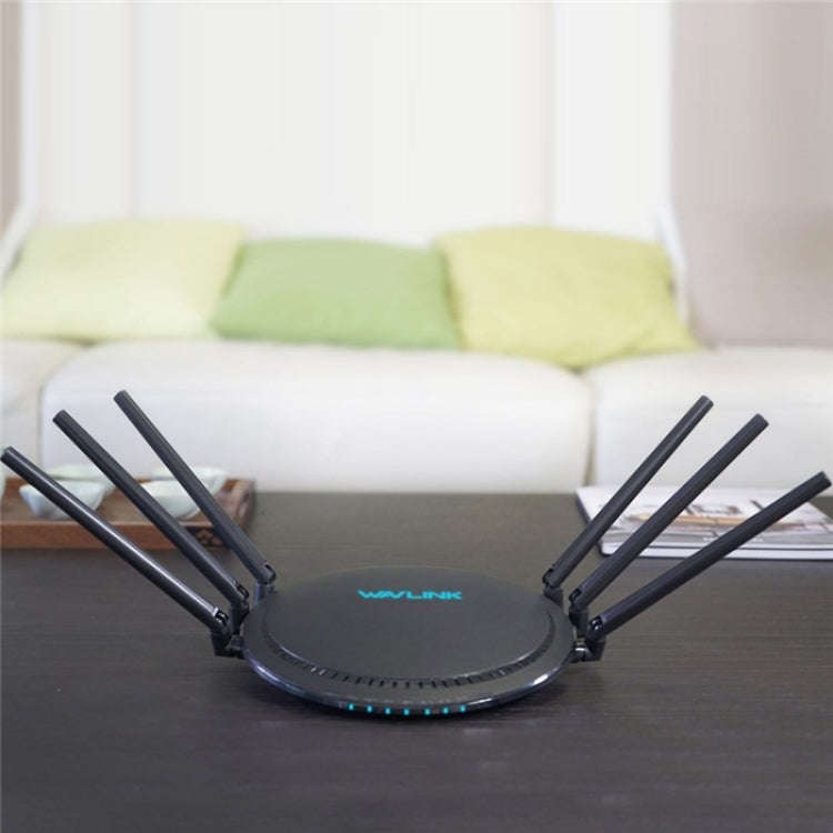 WAVLINK WN531A6 Dual Band Wireless Repeater AC2100 Gigabit Ethernet Port WiFi Router, Plug:AU Plug