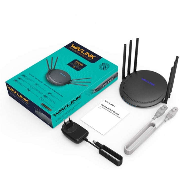 WAVLINK WN531A6 Dual Band Wireless Repeater AC2100 Gigabit Ethernet Port WiFi Router, Plug:EU Plug
