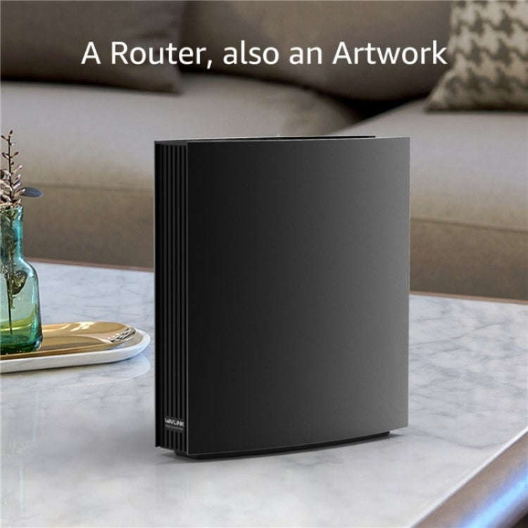 WAVLINK WN538A8 With LCD Screen AC3200 Home Dual Band Gigabit Smart WiFi Router, Plug:US Plug