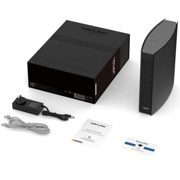WAVLINK WN538A8 With LCD Screen AC3200 Home Dual Band Gigabit Smart WiFi Router, Plug:US Plug