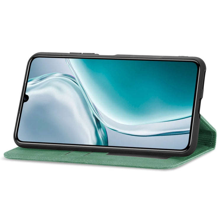 For Oukitel C50 Retro Skin Feel Magnetic Flip Leather Phone Case(Green)