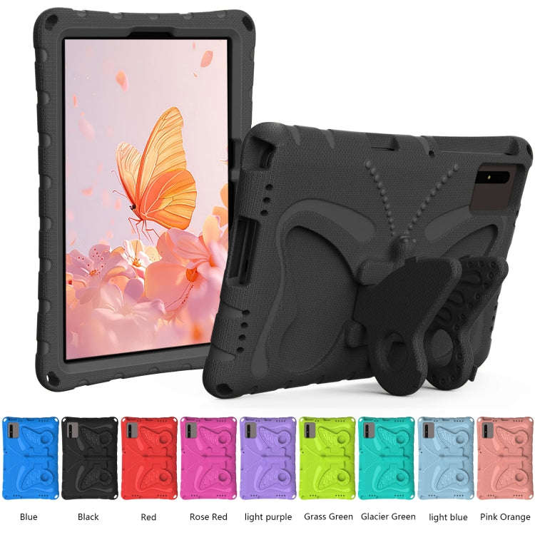 For Huawei MatePad SE 11 2024 Butterfly Bracket EVA Shockproof Tablet Case(Black)