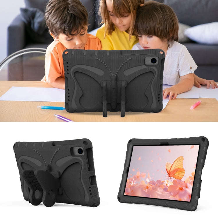 For Huawei MatePad 10.4 Butterfly Bracket EVA Shockproof Tablet Case(Black)