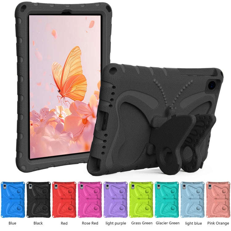 For Huawei MatePad 10.4 Butterfly Bracket EVA Shockproof Tablet Case(Black)