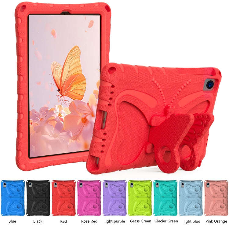 For Huawei MatePad SE 10.4 Butterfly Bracket EVA Shockproof Tablet Case(Red)