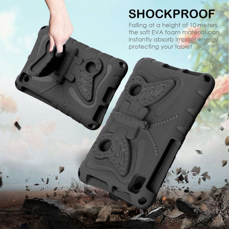 For Huawei MatePad T8 8.0 2020 Butterfly Bracket EVA Shockproof Tablet Case(Black)