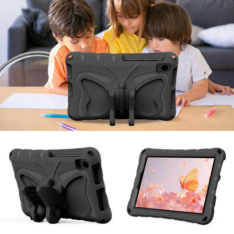 For Huawei MatePad T8 8.0 2020 Butterfly Bracket EVA Shockproof Tablet Case(Black)