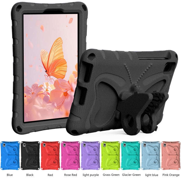 For Huawei MatePad T8 8.0 2020 Butterfly Bracket EVA Shockproof Tablet Case(Black)