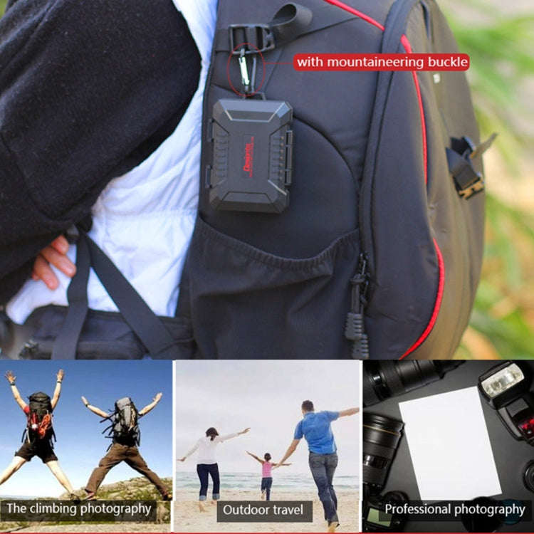 Desiontal SD / TF / XQD / CF / SIM / TF Storage Card Memory Card Organizer Outdoor Portable Water...