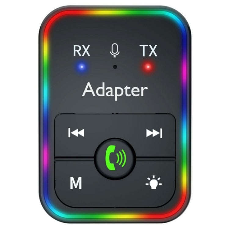 Q9 Support TF Card Playback 2-in-1 Bluetooth 5.3 Wireless Transmitter / Receiver MP3 Player