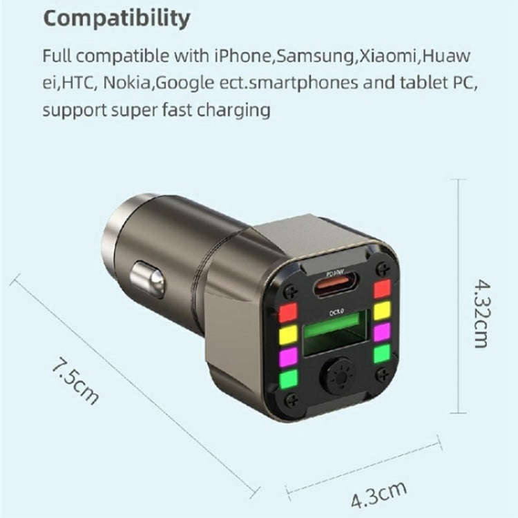 K24 Dual Ports Car Charging Adapter Car Charger PD 30W QC 3.0 Super Charger