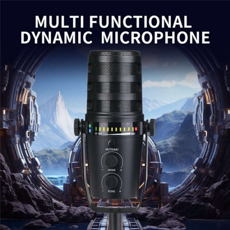 MV7 Monitoring Cardioid Dynamic Live Broadcast Microphone With Desktop Bracket