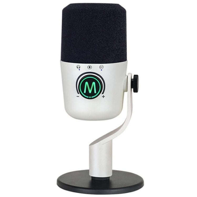 PDO-20 USB Gaming Desktop Microphone Noise Reduction Condenser Microphone(White)