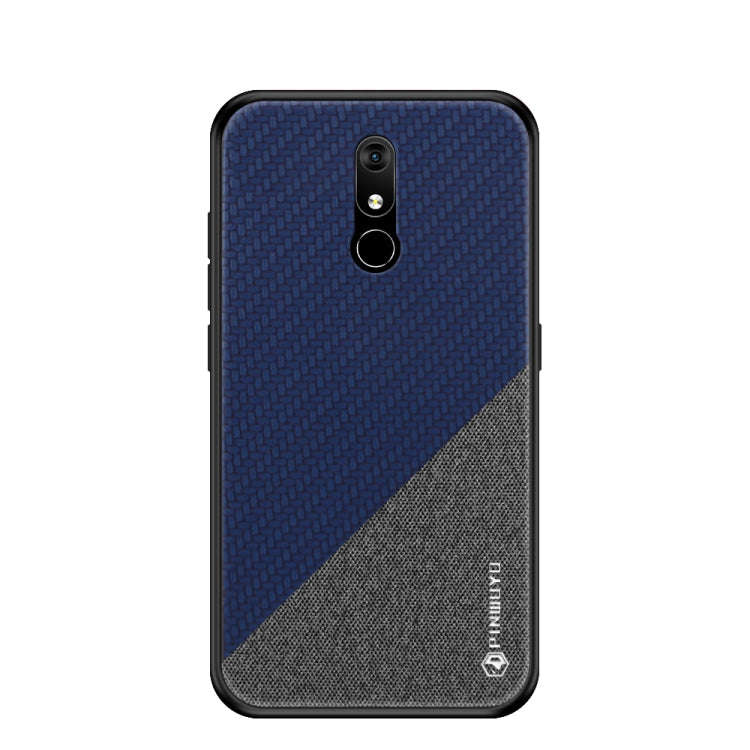PINWUYO Honors Series Shockproof PC + TPU Protective Case for Nokia 3.2(Blue)
