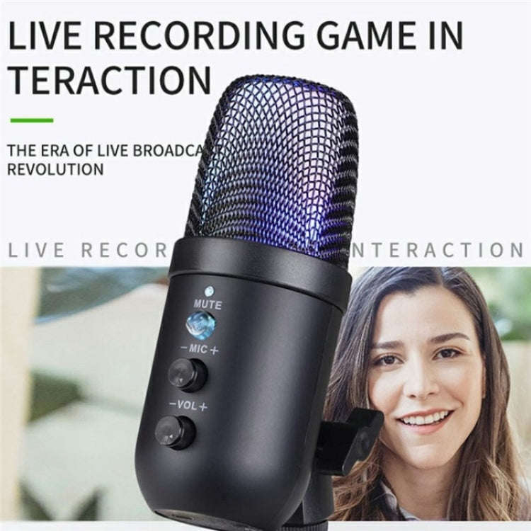 MU1000 Real Time Monitoring Noise Desktop Condenser Microphone