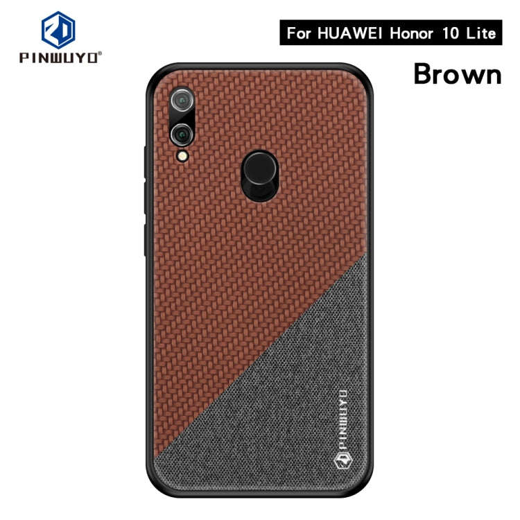 PINWUYO Honors Series Shockproof PC + TPU Protective Case for Huawei Honor 10 Lite / P Smart 2019...