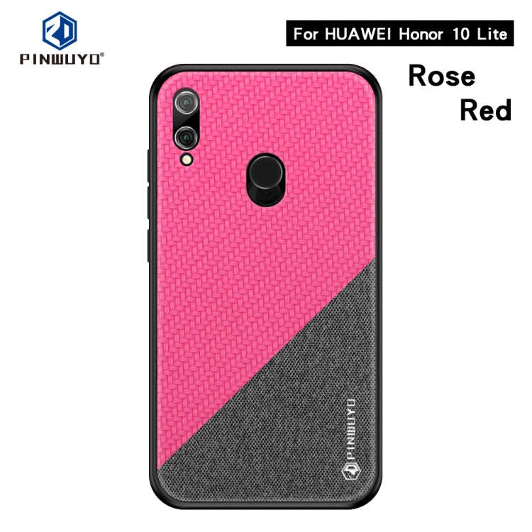 PINWUYO Honors Series Shockproof PC + TPU Protective Case for Huawei Honor 10 Lite / P Smart 2019...