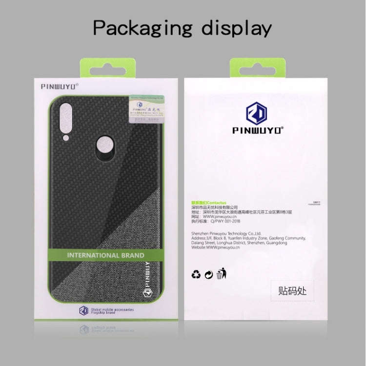 PINWUYO Honors Series Shockproof PC + TPU Protective Case for Huawei Honor 10 Lite / P Smart 2019...