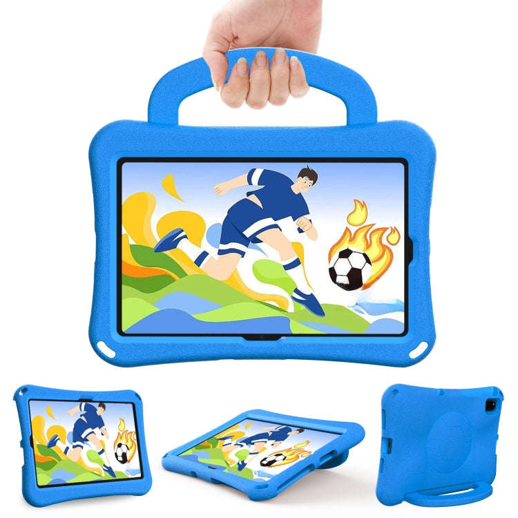 For Huawei MatePad SE 10.4 2022 / 2023 Handle Football Shaped EVA Shockproof Tablet Case(Blue)