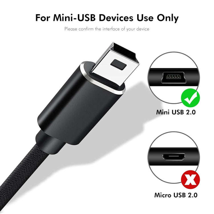 ENKAY ENK-CB169USB C / Type-C to Mini USB 2.0 Charging Cord Data Cable, Length 1m(Blue)