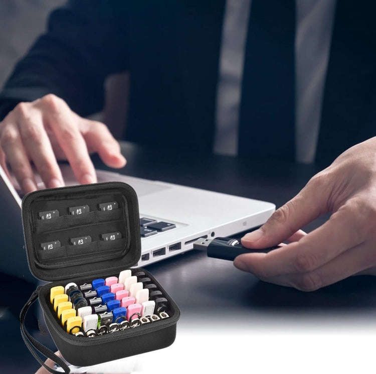USB Flash Drives Card Box Electronic Spare Parts Storage Bag