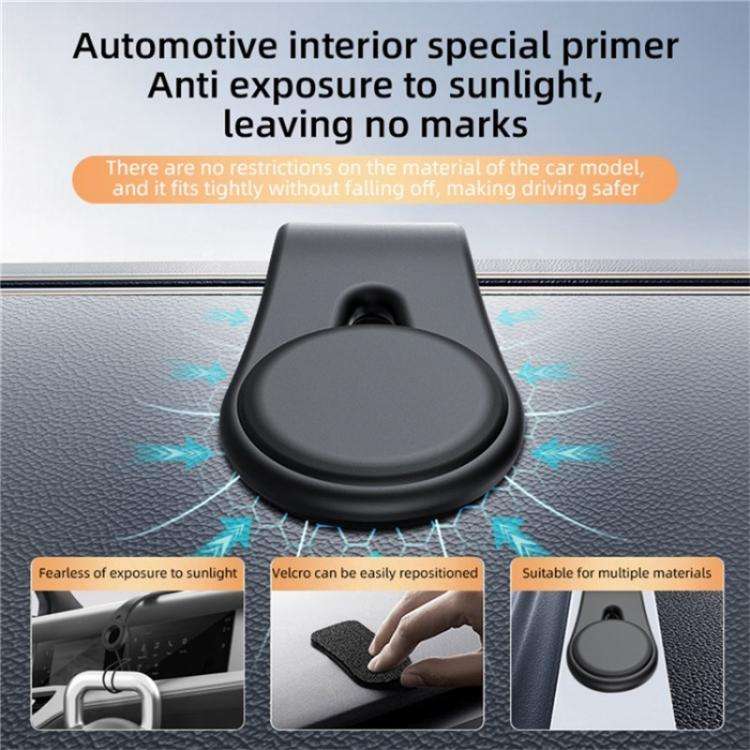 D1 Car Navigation Magnetic Flexible Aluminum Bendable Dashboard Cellphone Holder