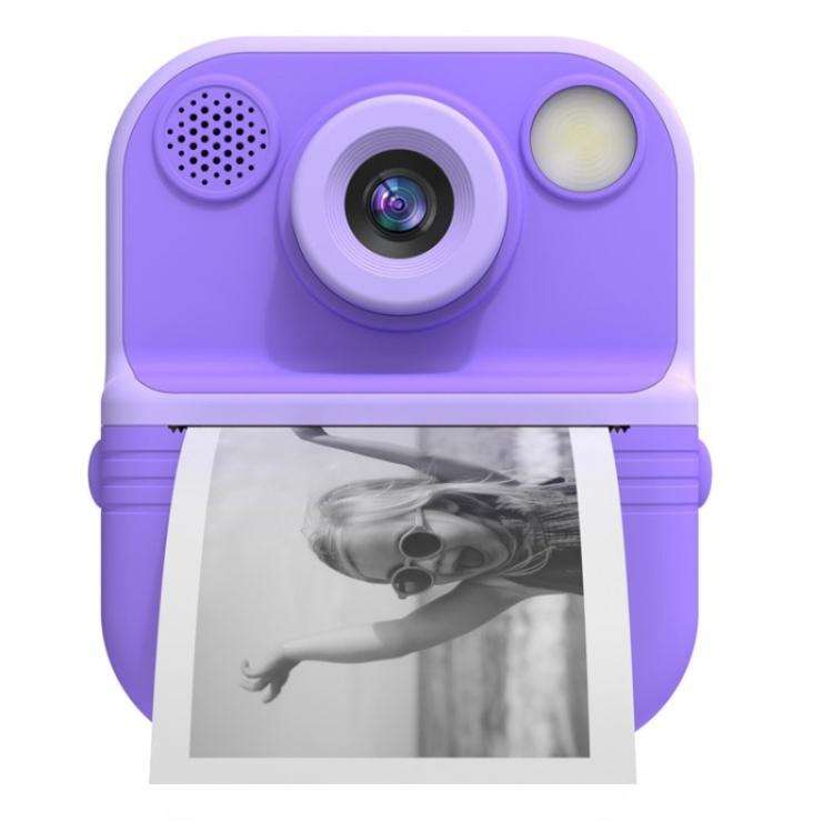 E8 2.4 Inch Screen Photo Printing Video Recorder Multifunctional Kids Dual Lens Camera(Blue)