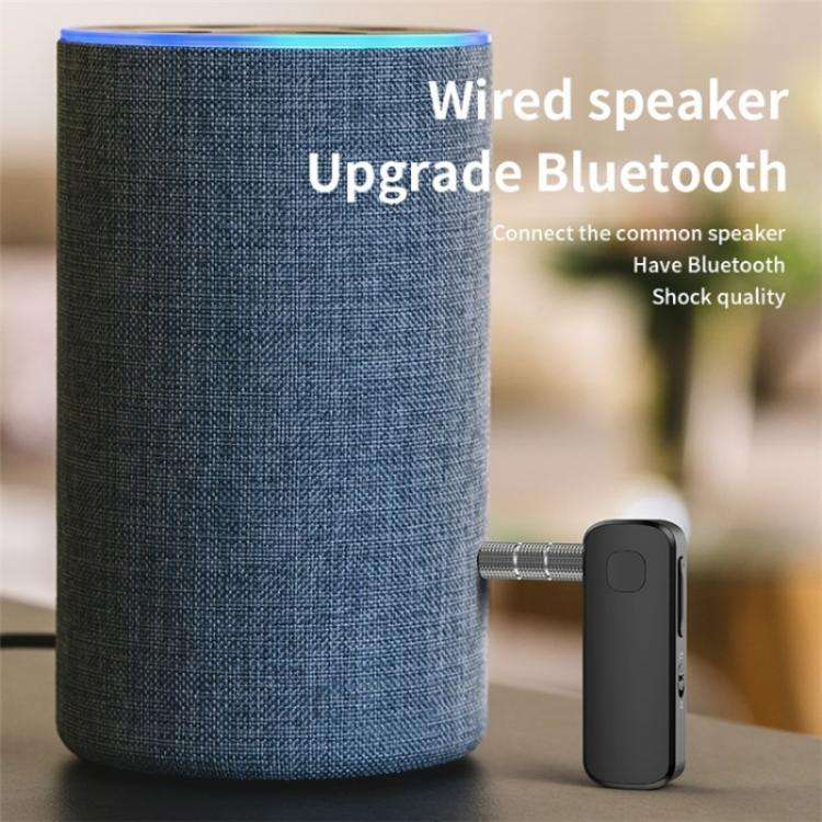 M18 Transmitter Receiver 2-in-1 Speaker Headphone Wireless Car Lapel Clip Bluetooth 5.4 Adapter