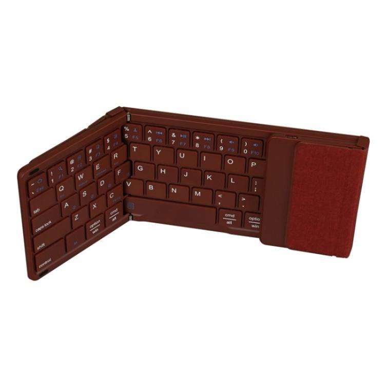 B077T Portable Foldable Wireless Bluetooth Keyboard With Touchpad
