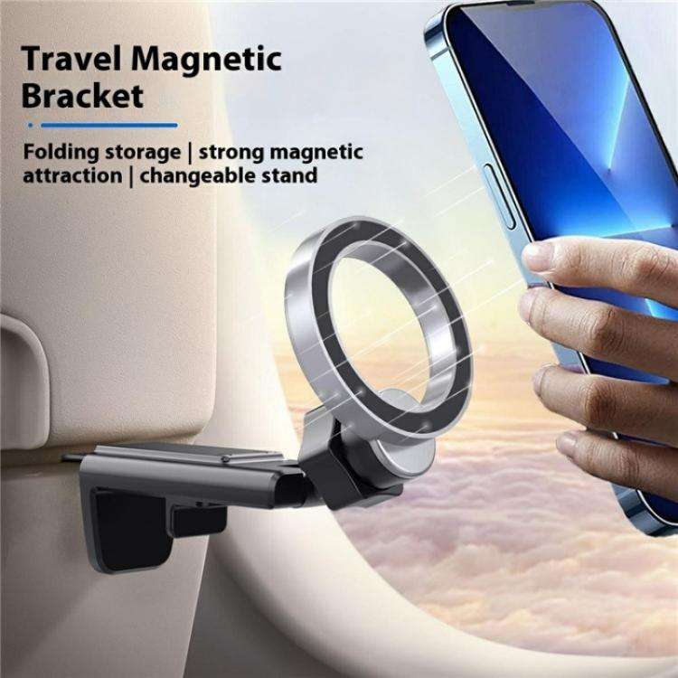 LX-01 360 Degree Rotating Car Phone Holder Compatible with MagSafe Travel Foldable Bracket
