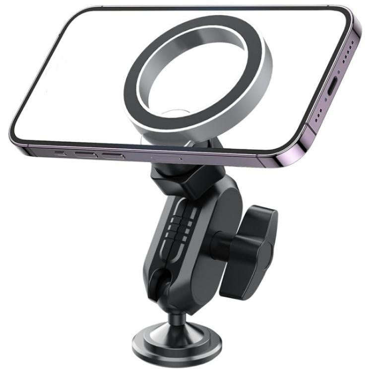 159A 360 Degree Rotation Adhesive Base Magnetic Car Dashboard Mount Phone Holder Bracket