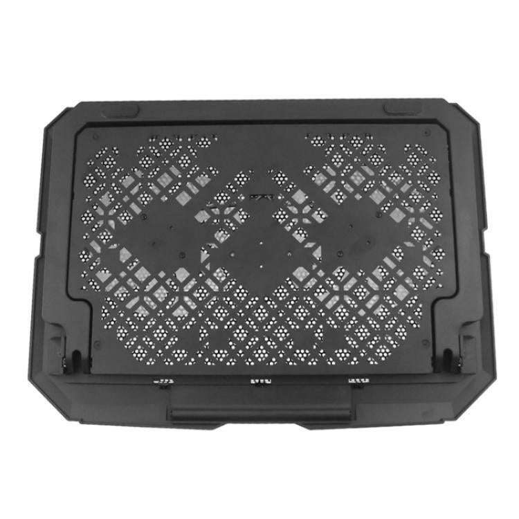 X3 Dual 14cm Fans 7-speed USB Powered Height Adjustable Laptop Cooling Pad