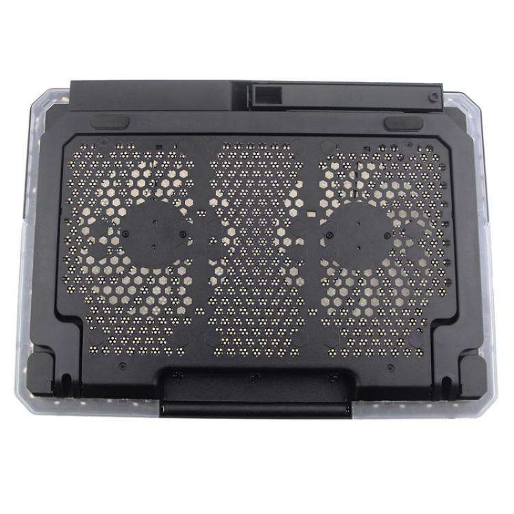 CP252 Adjustable Angle Notebook Cooler Stand Dual Fan Laptop Cooling Pad